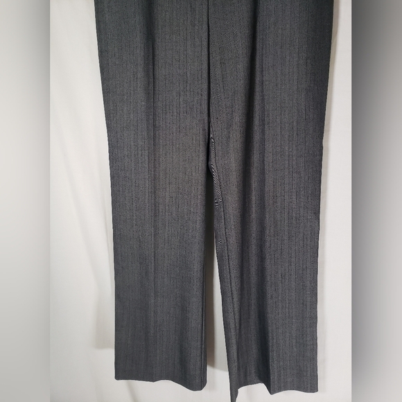 Alfani Gray Petite Trouser Pants Sz 6P - Picture 3 of 12